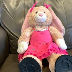 Build-A-Bear bunny complete with outfit and shoes